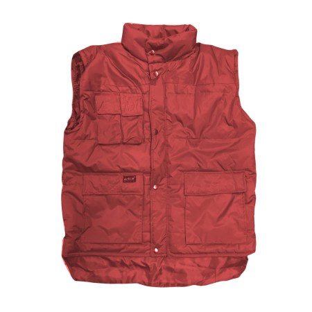 Γιλέκο εργασίας Αμάνικο M 3128 κόκκινο